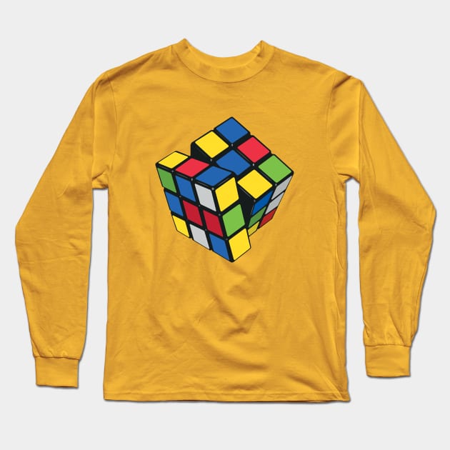 rubix dude Long Sleeve T-Shirt by rclsivcreative